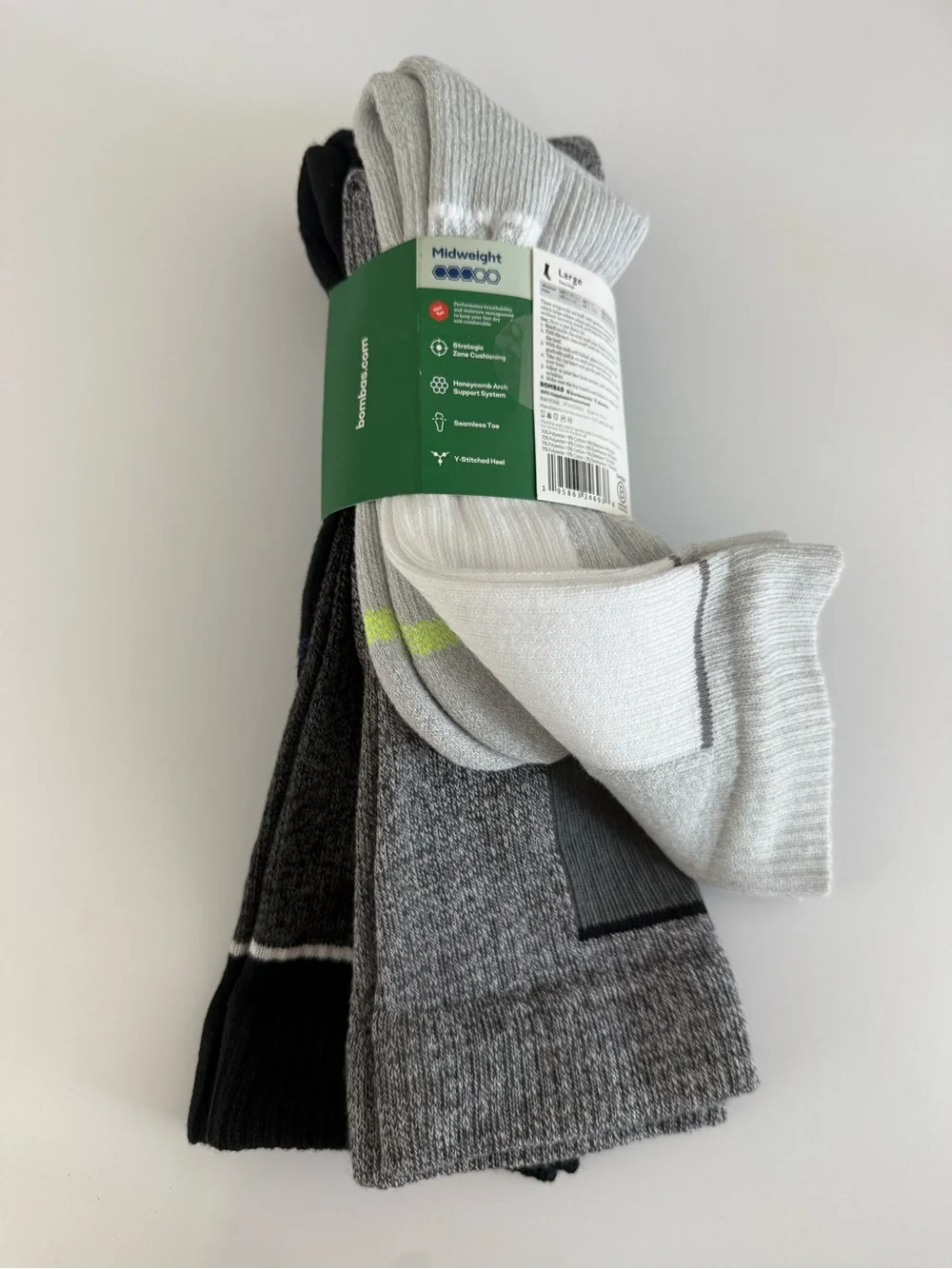 Bombas Compression Socks - 3- Pack (20-30mmHg)